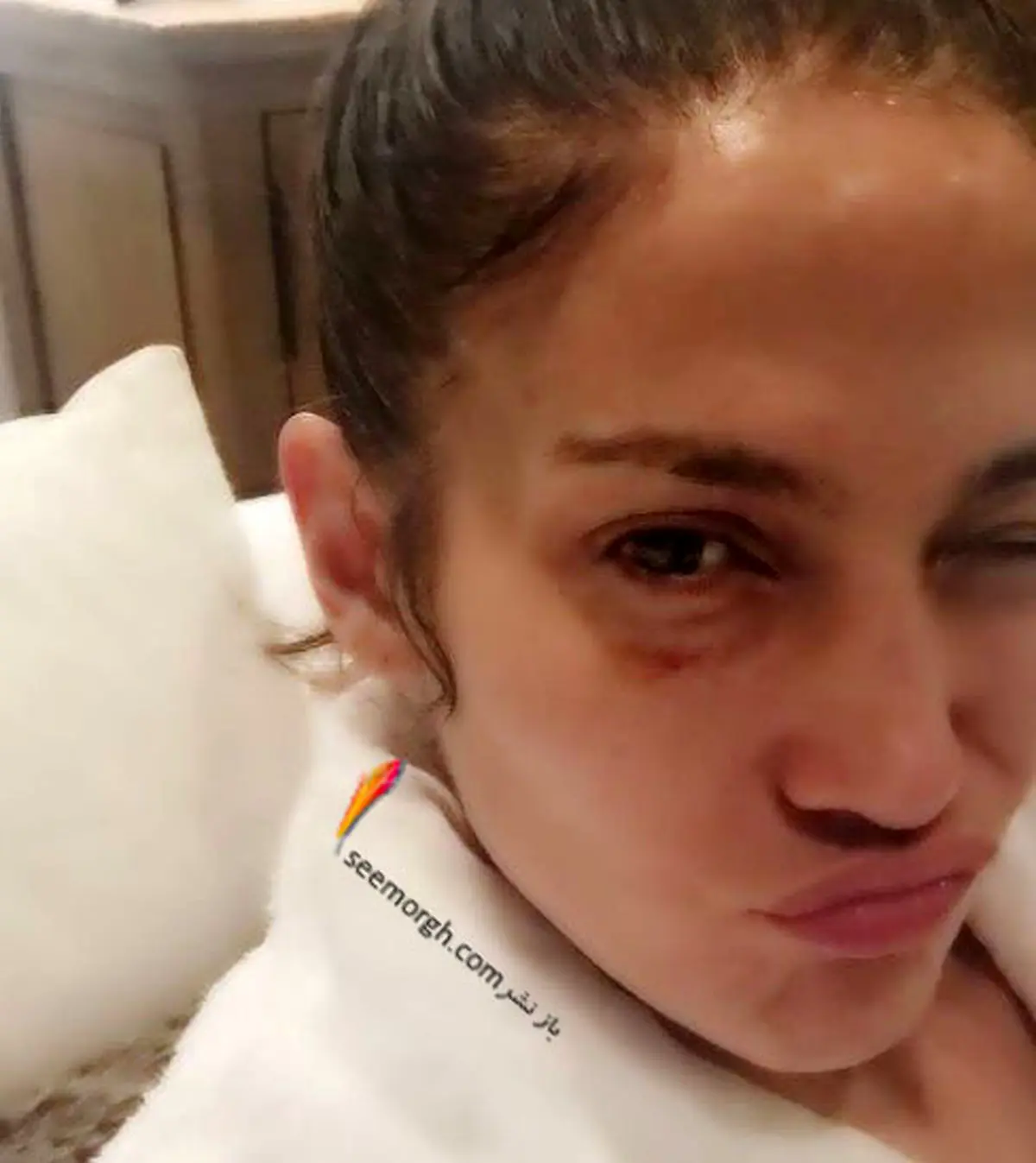 عکس جنجالی هنرمند مشهور زن