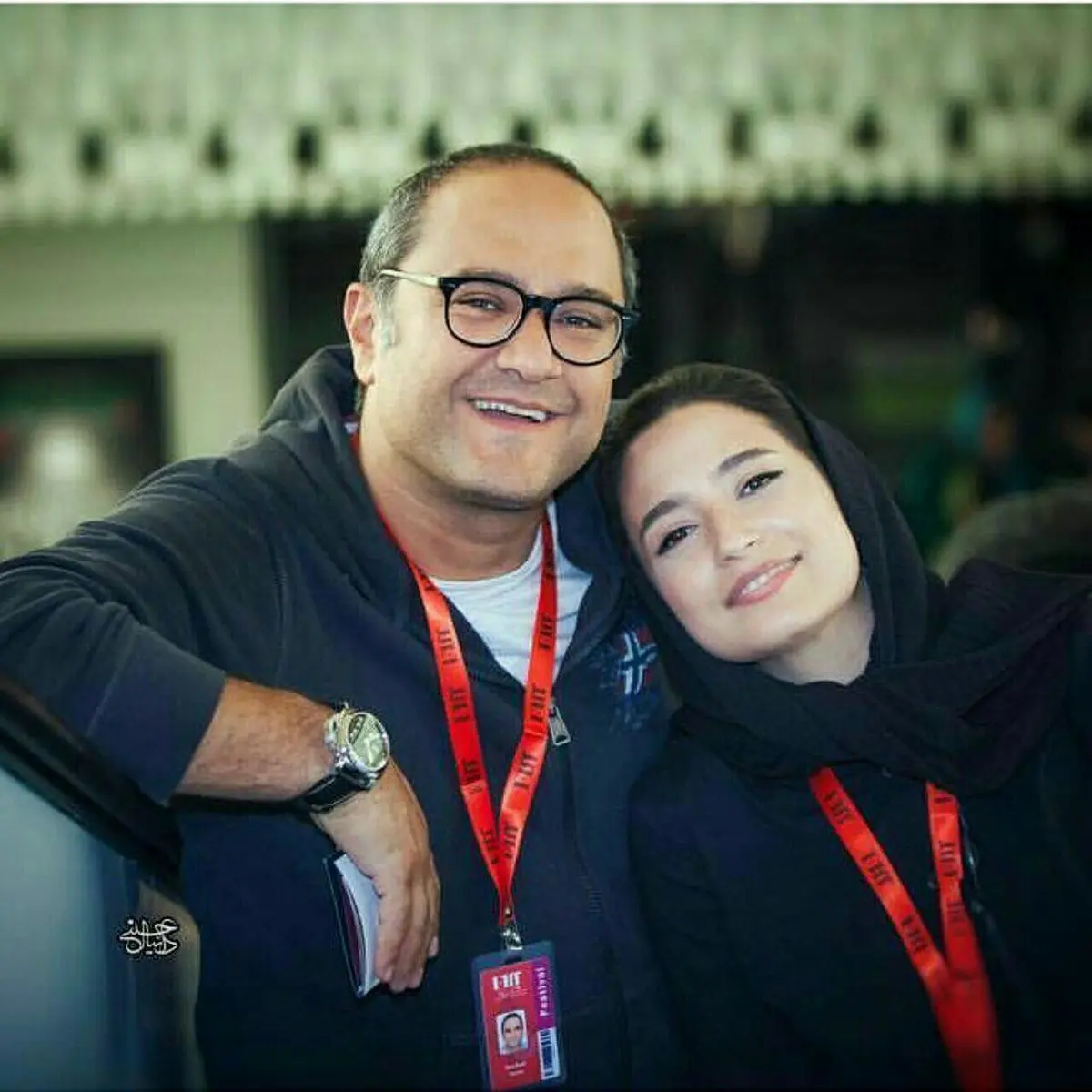 تصویری عاشقانه از رامبد جوان و نگار جواهریان در جشنواره فجر