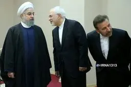 تصویر خاص از روحانی، ظریف و واعظی