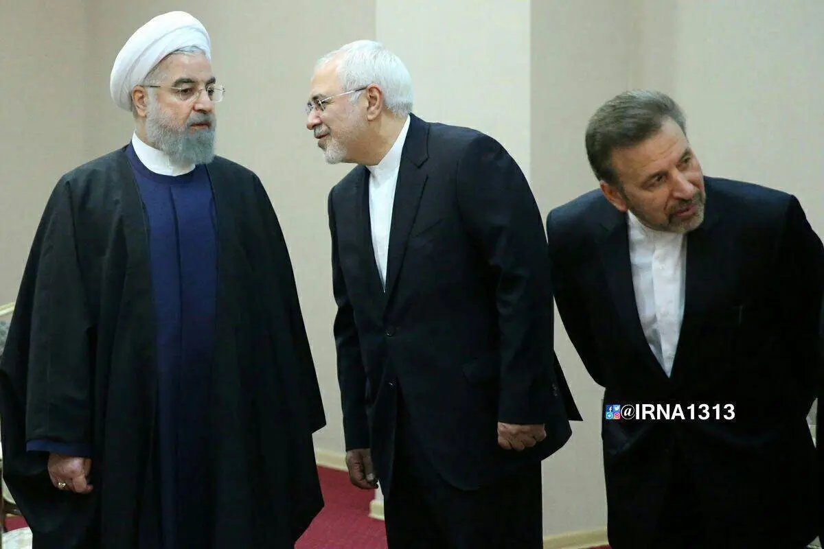 تصویر خاص از روحانی، ظریف و واعظی