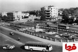 میدان بهارستان دهه 1340/ عکس