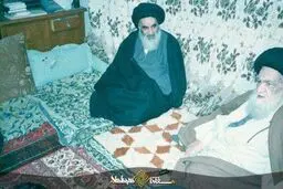 اولین تصویر از دو مرجع شیعیان در سال‌های دور نجف
