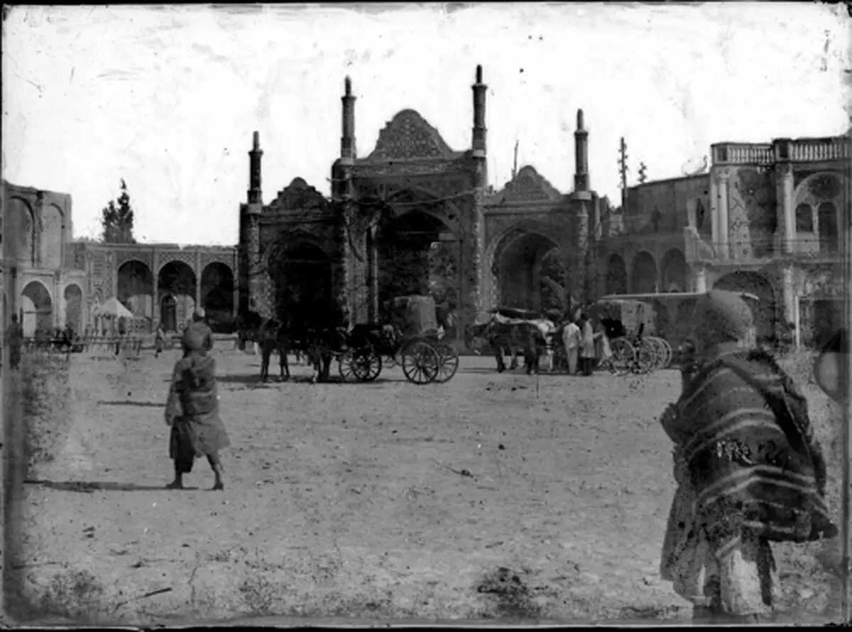 دروازه دولت در عصر قاجار/عکس
