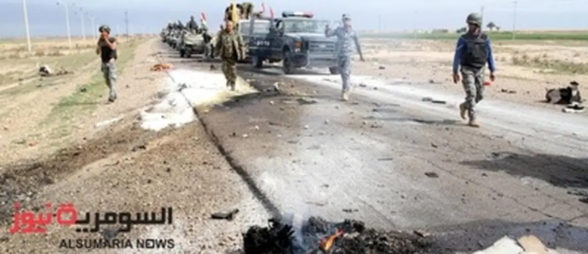 ‫تصاویری از وارد شدن نیروهای عراقی به شهر العلم در استان صلاح الدین‬‎