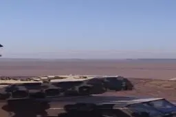  انهدام پهپاد انتحاری توسط پدافند ۹ دی