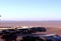  انهدام پهپاد انتحاری توسط پدافند ۹ دی