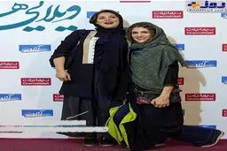 عکسی از ژست متفاوت دو بازیگر زن مشهور سینما