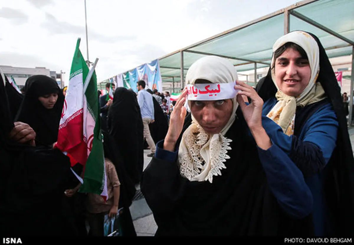 حاشیه‌های تصویری  تجمع «ما اجازه نمی‌دهیم» با حضور نمایندگان دلواپس