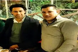 عکس یادگاری فرهاد مجیدی با علی دایی