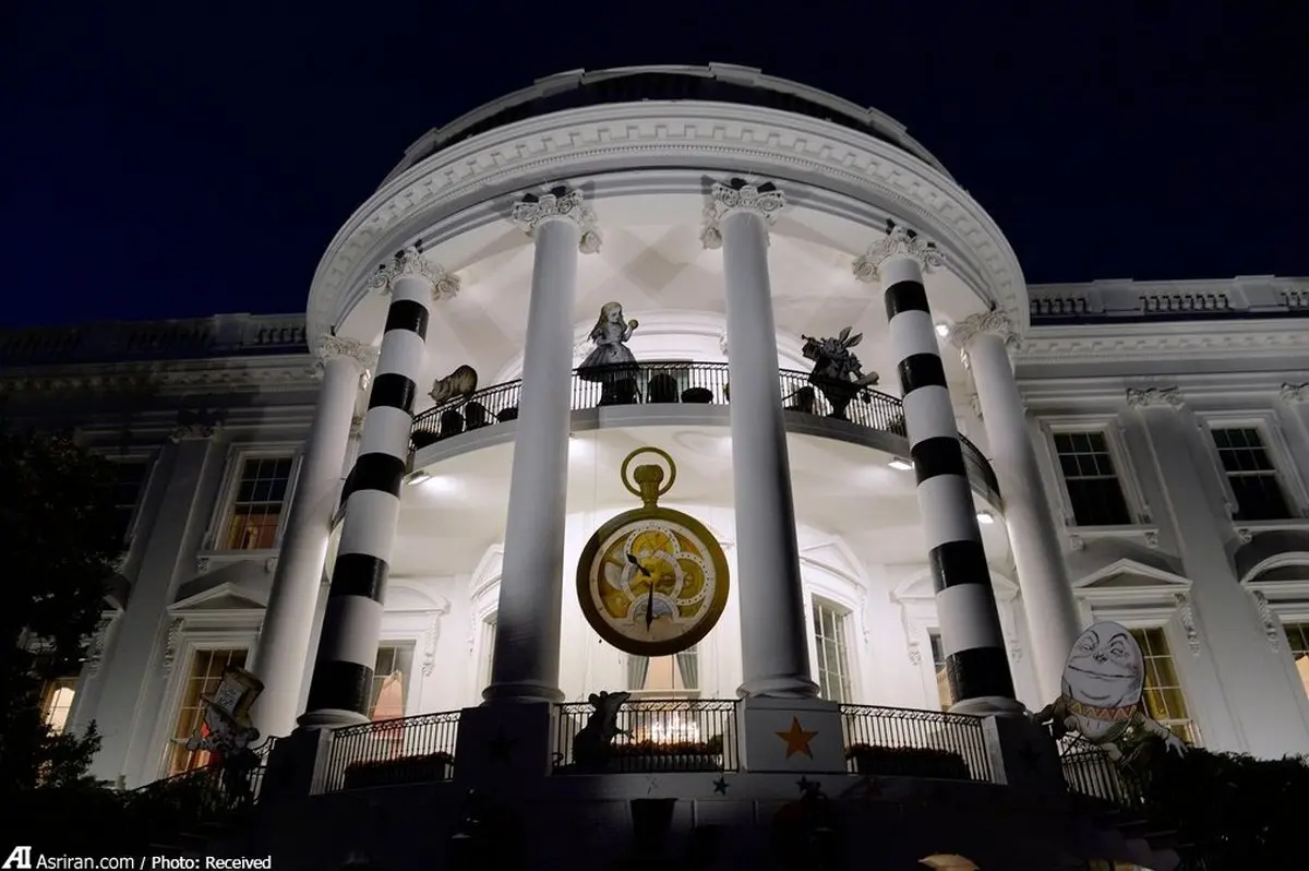 تزیین هالوینی کاخ سفید/عکس