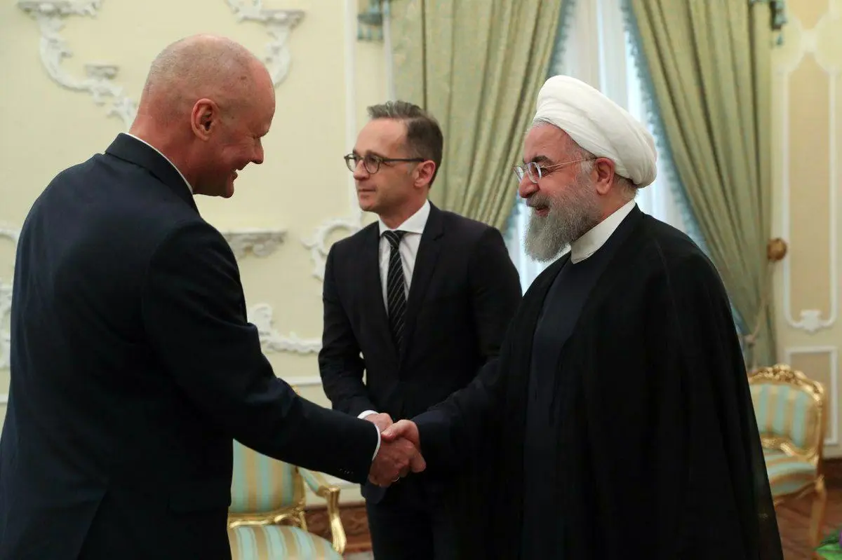 عکس: دیدار وزیر امور خارجه آلمان با رئیس جمهور