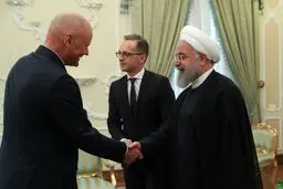 عکس: دیدار وزیر امور خارجه آلمان با رئیس جمهور