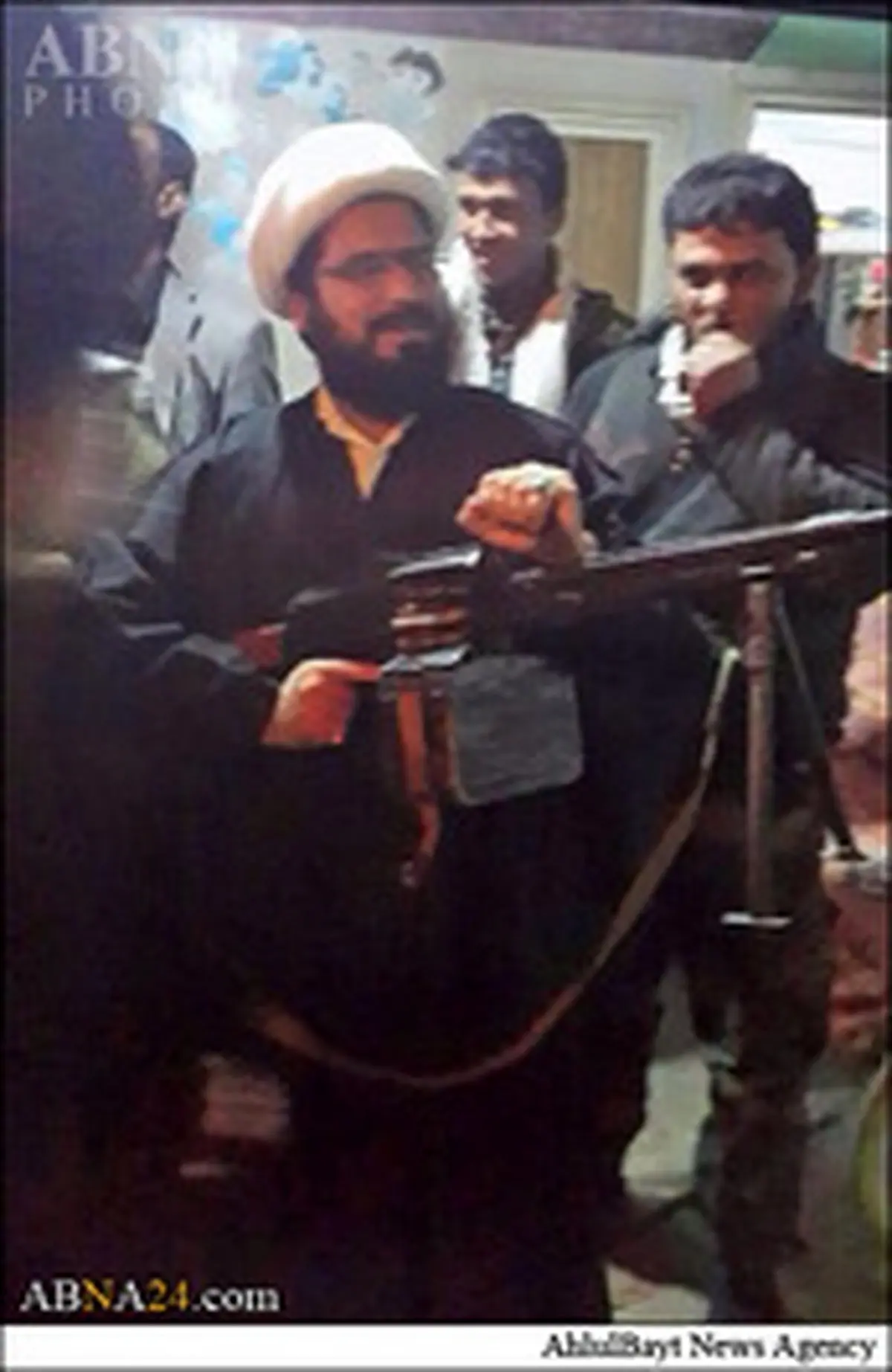 حضور فرزند یکی از مراجع تقلید در عملیات آزادسازی تکریت/عکس