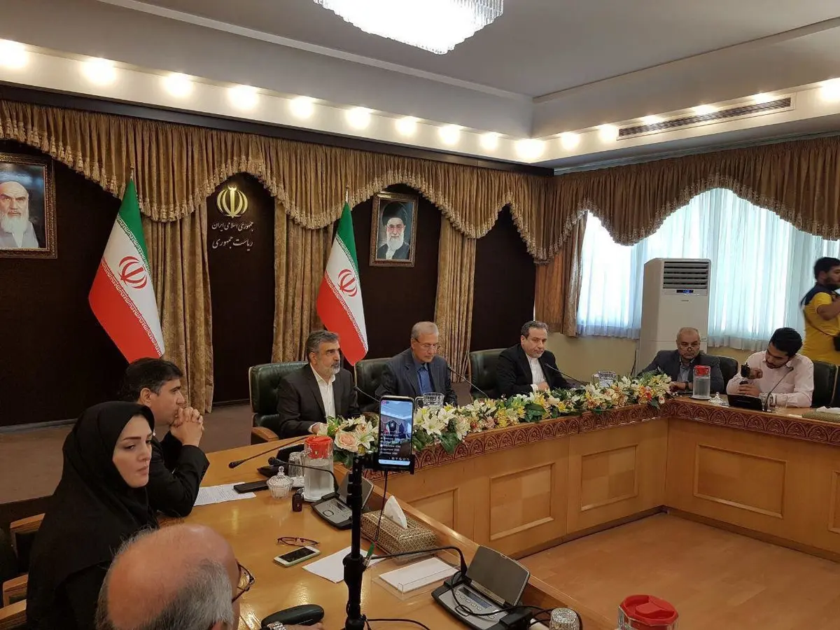 آغاز نشست خبری برای اعلام دومین مرحله از کاهش تعهدات برجامی