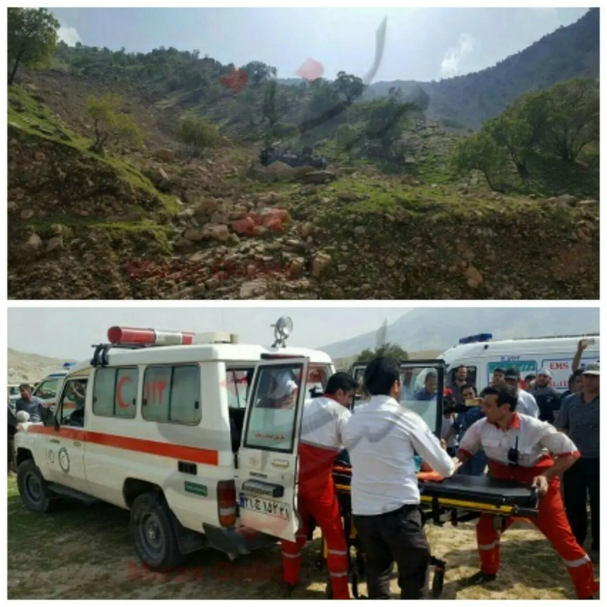 افزایش مصدومان سقوط وانت نیسان به دره در پلدختر/ حال ۵ مصدوم وخیم است/ عکس