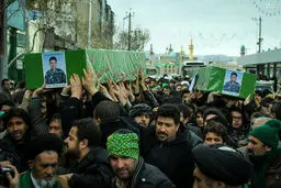 تشیع دو شهید مدافع حرم در مشهد‎/تصاویر