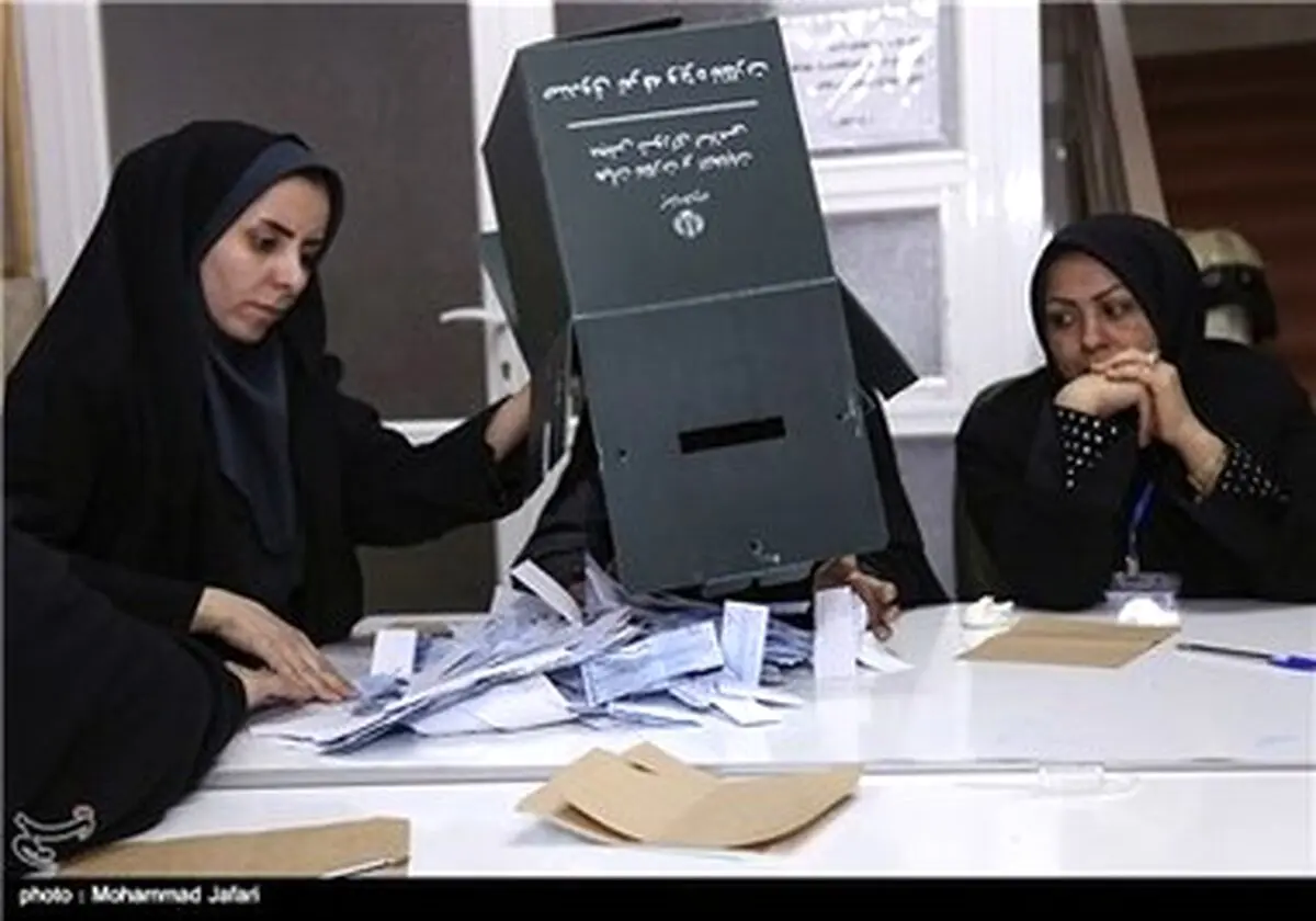 تصاویری جالب از شمارش آرا