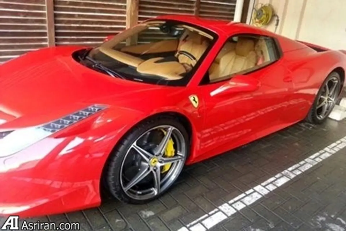 فروش اولین فراری اسپایدر در ایران /عکس