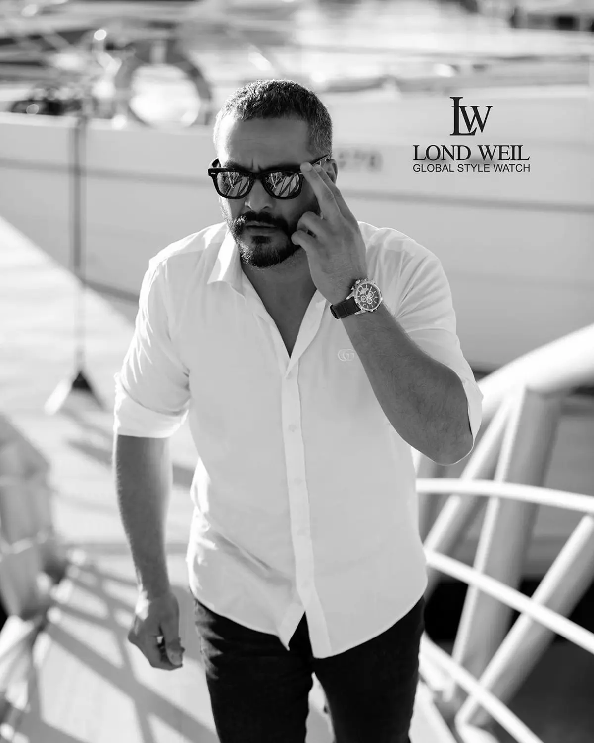 استایل جالب میلاد کی مرام در یک آگهی تبلیغاتی + عکس