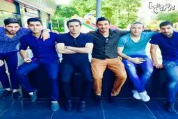 سربازان خوشتیپ تیم ملی در ازبکستان/عکس