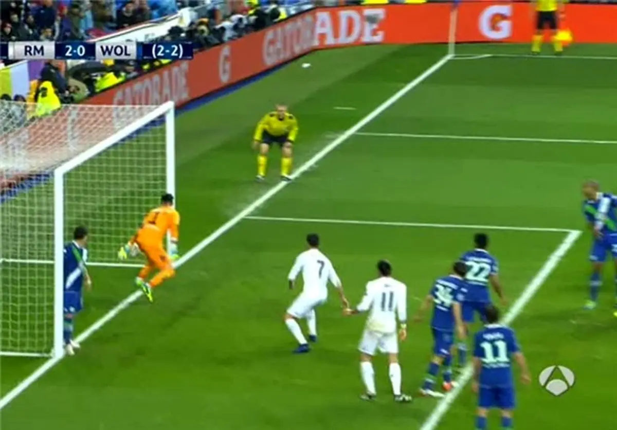 عکس/ صحنه مشکوک به گل سرخیو راموس