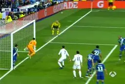 عکس/ صحنه مشکوک به گل سرخیو راموس