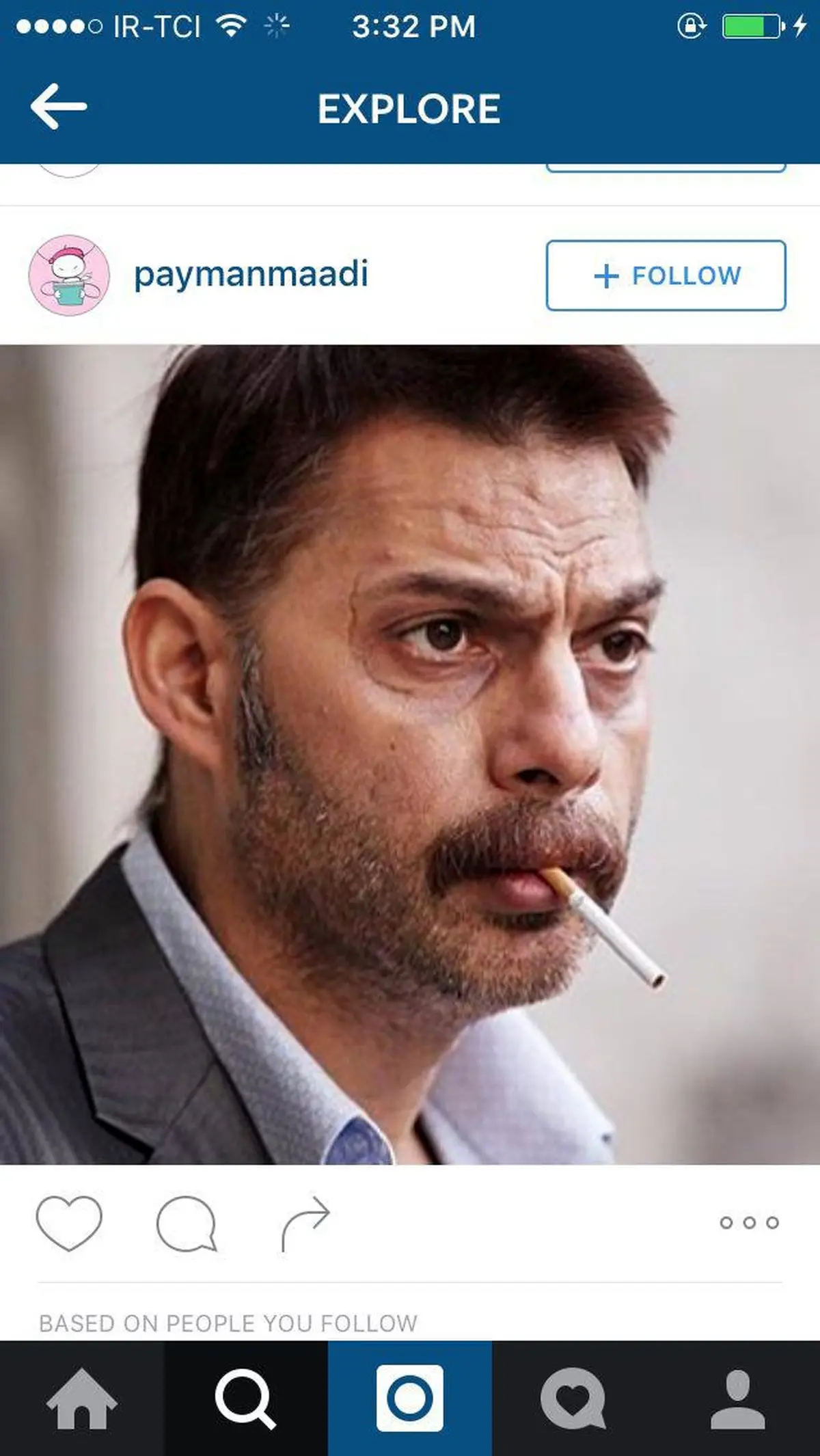 گریم پیمان معادی در ابد و یک روز/عکس