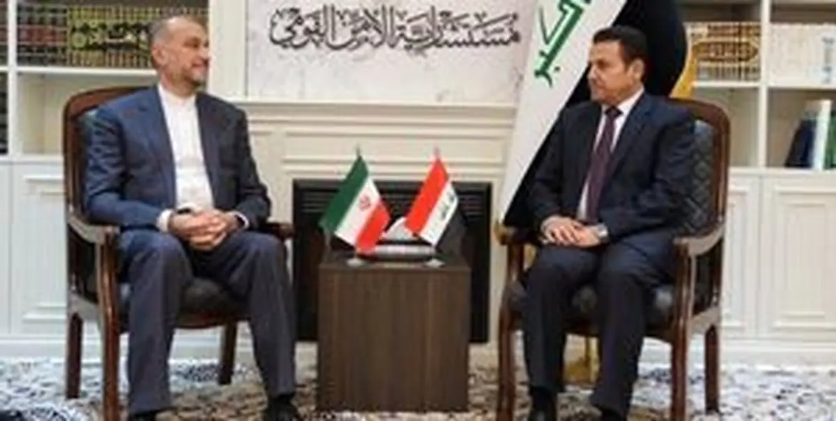 ال اعرجی در دیدار امیر عبداللهیان: در عالی تر ین سطح اجرای توافقنامه امنیتی را دنبال می‌کنیم