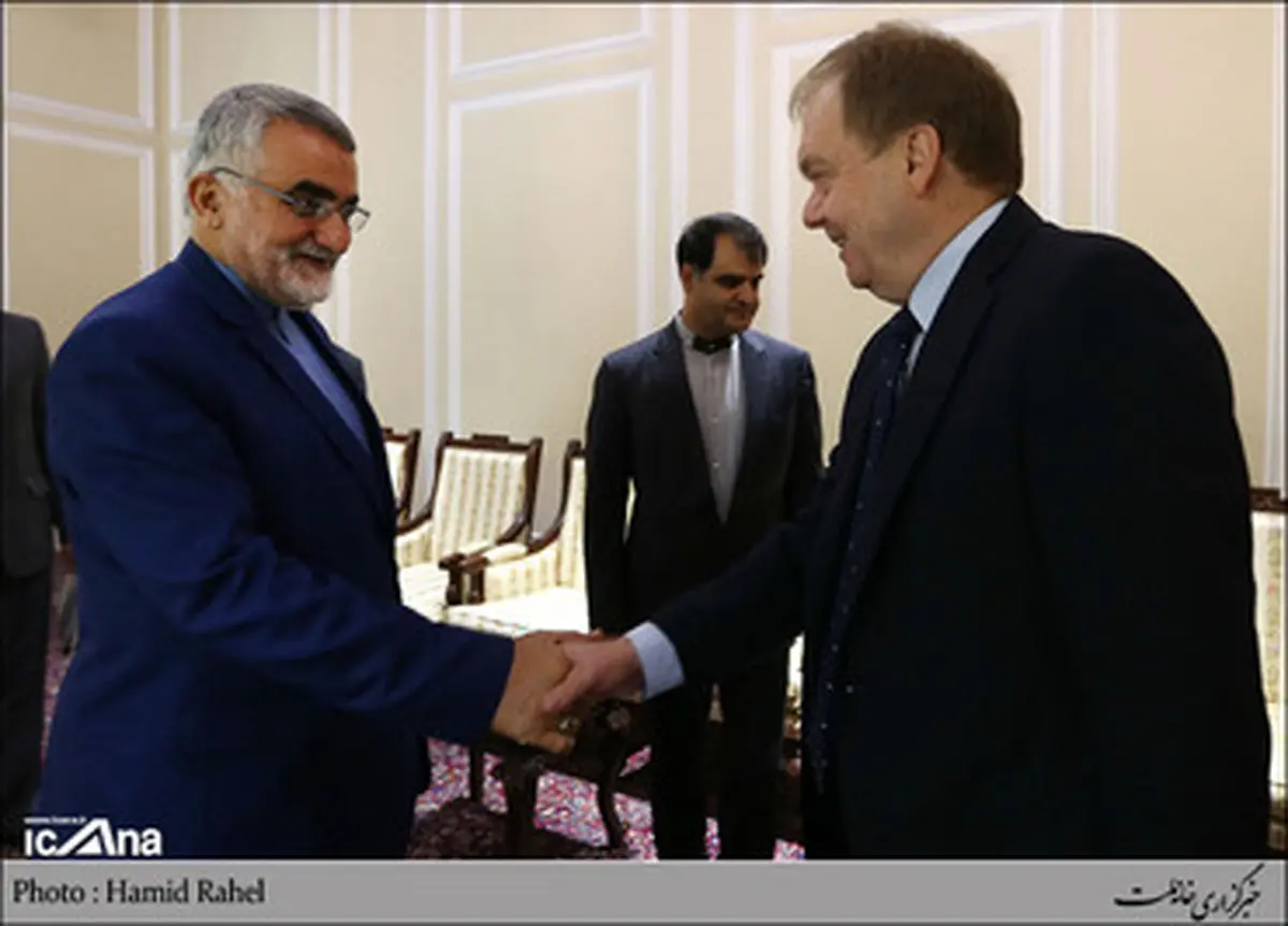 دیدار علاءالدین بروجردی با سفیر دانمارک/تصاویر