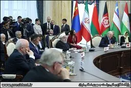 عکس: حضور دکتر روحانی در نوزدهمین اجلاس سازمان همکاری شانگهای