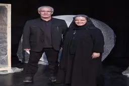 تصویری خاص از بهاره رهنما با پوشش اسلامی در کنار غلام کویتی پور