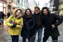 رامبد جوان و نگار جواهریان در اروپا + عکس