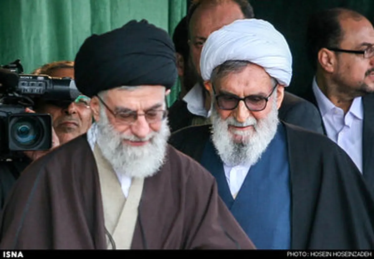 آیت‌الله واعظ طبسی از همراهی رهبری تا شرکت در انتخابات/ تصاویر