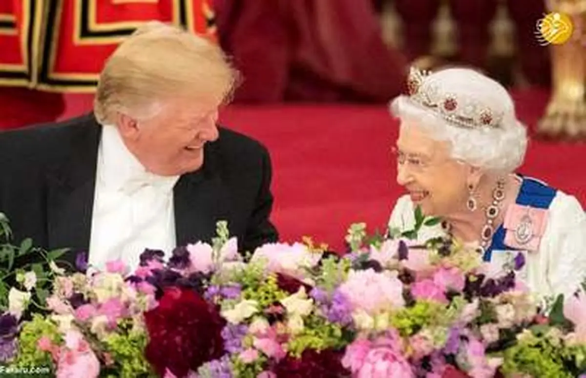 تصاویر: حاشیه‌هایی از روز اول سفر ترامپ به انگلیس