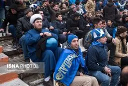 عکسی جالب از دربی تهران