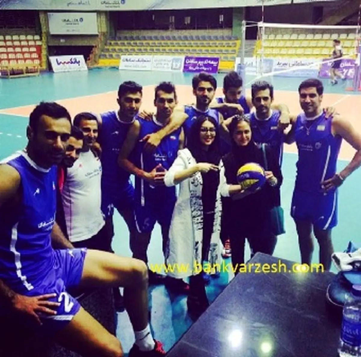 عکس: لیلا بلوکات در اردوی تیم ملی