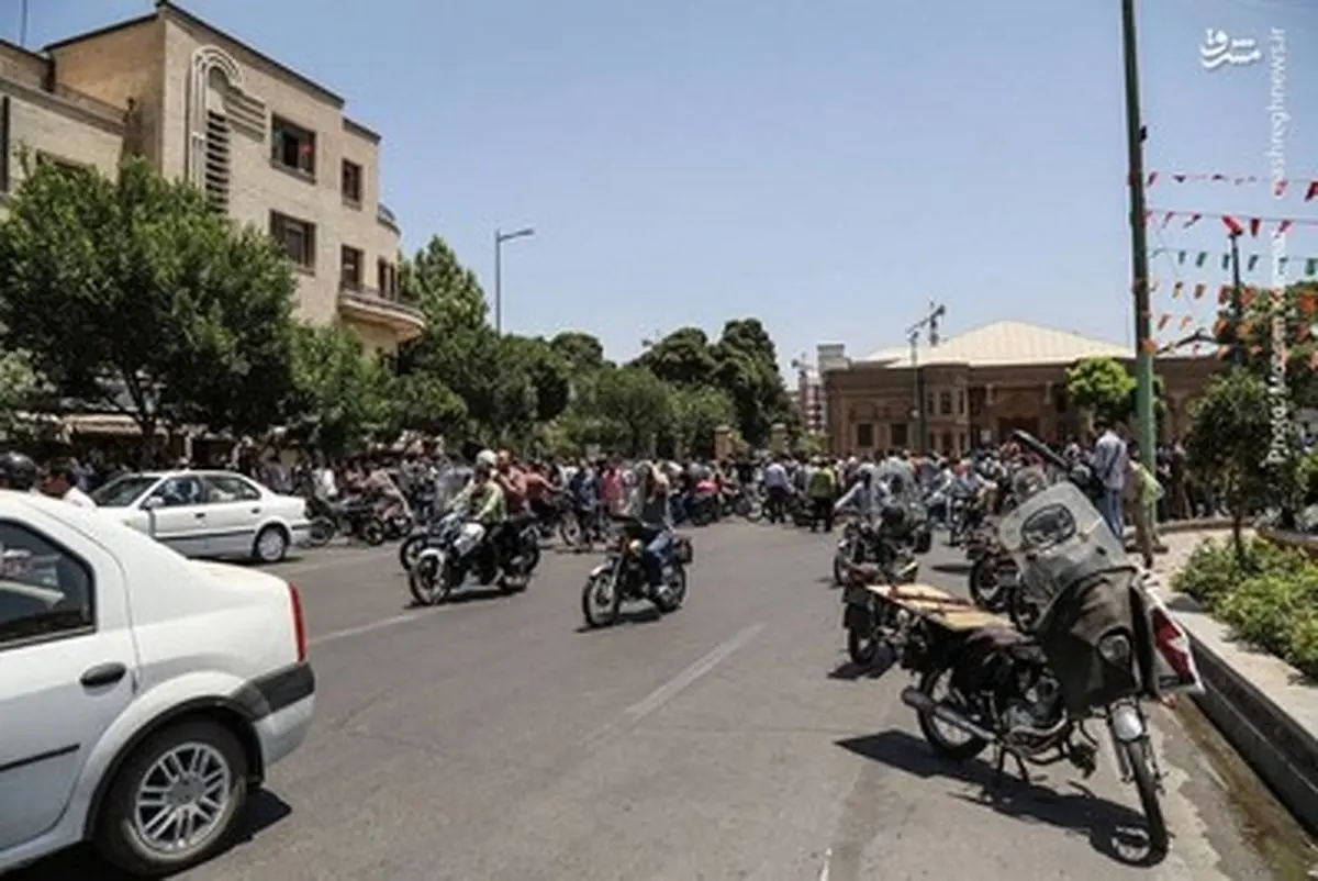 وضعیت خیابان‌های اطراف مجلس/تصاویر