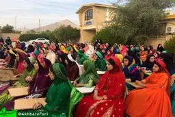 پوشش جالب دختران دبیرستان شبانه‌روزی در بوشهر/عکس