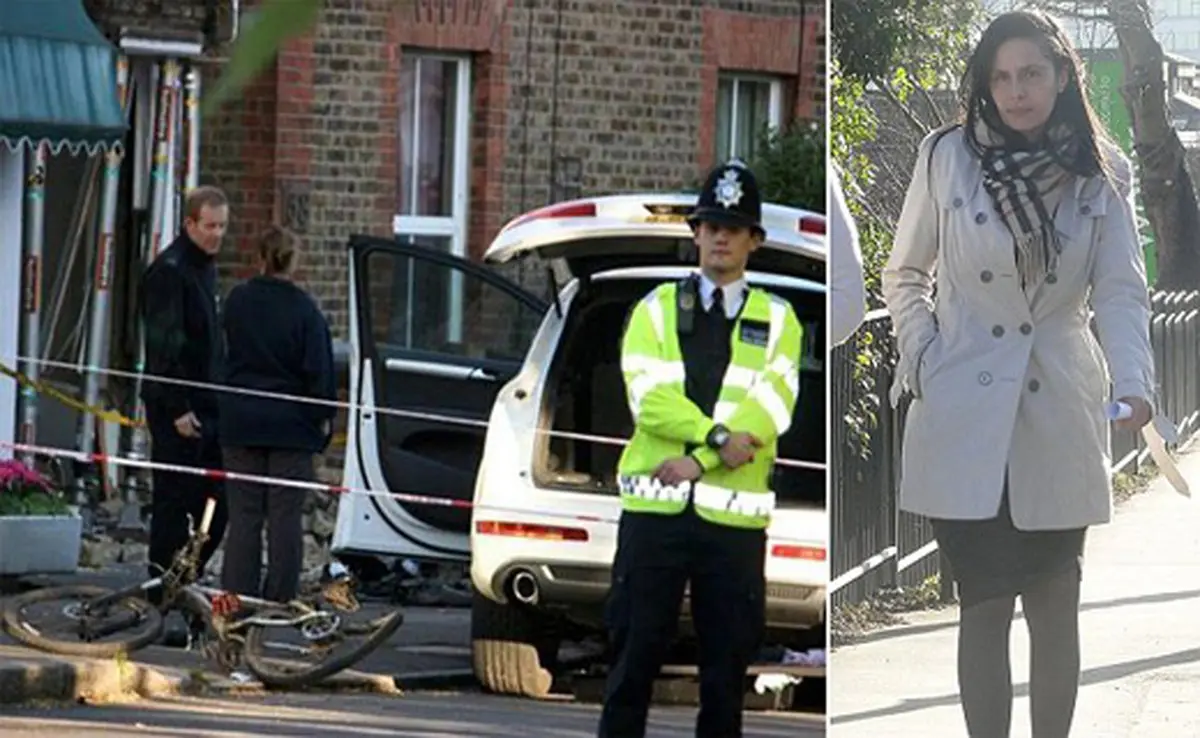 زندانی شدن مادر بی احتیاط بخاطر پارک عجولانه+ تصاویر