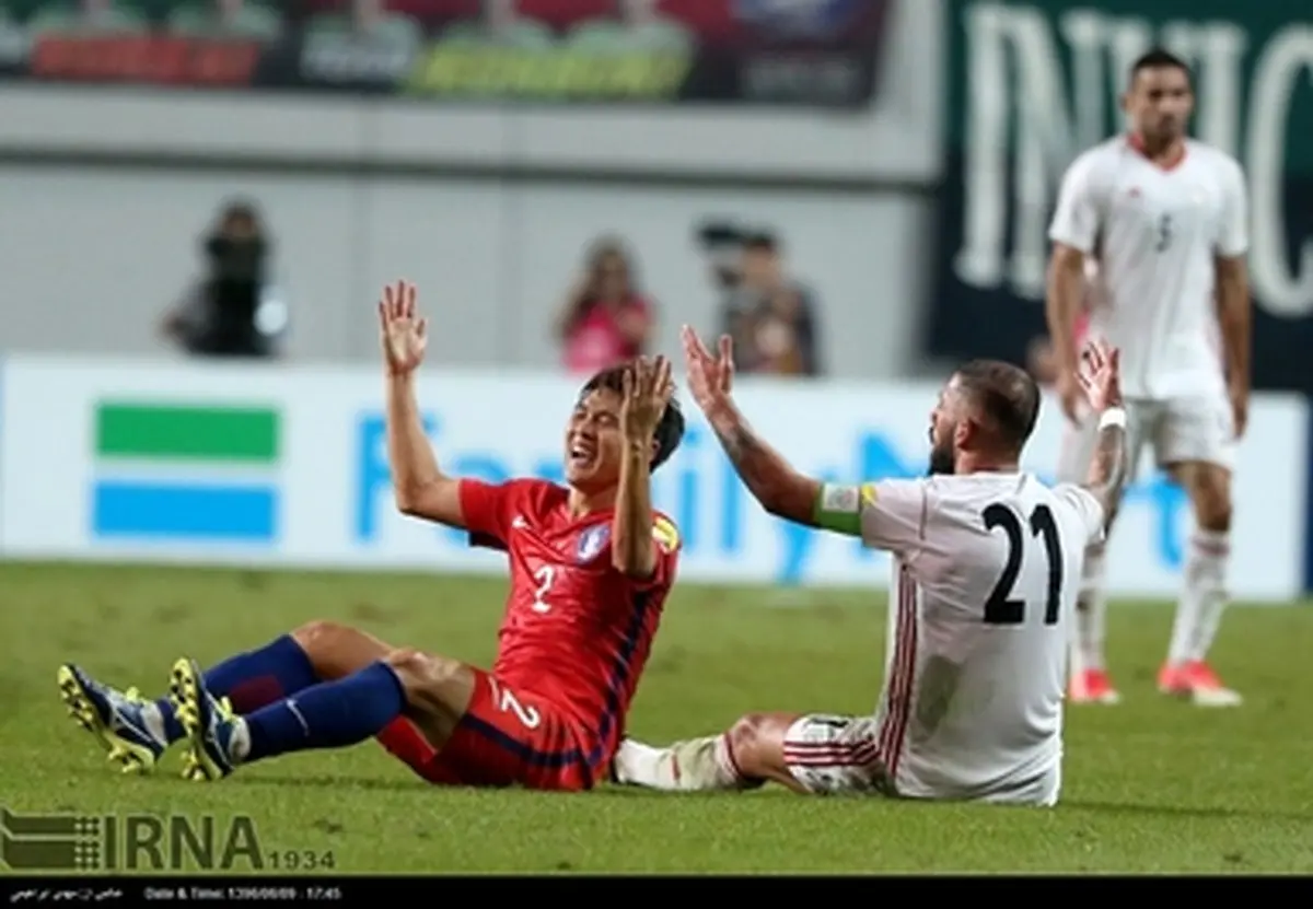 حواشی تصویری دیدار تیم های ملی فوتبال ایران و کره جنوبی