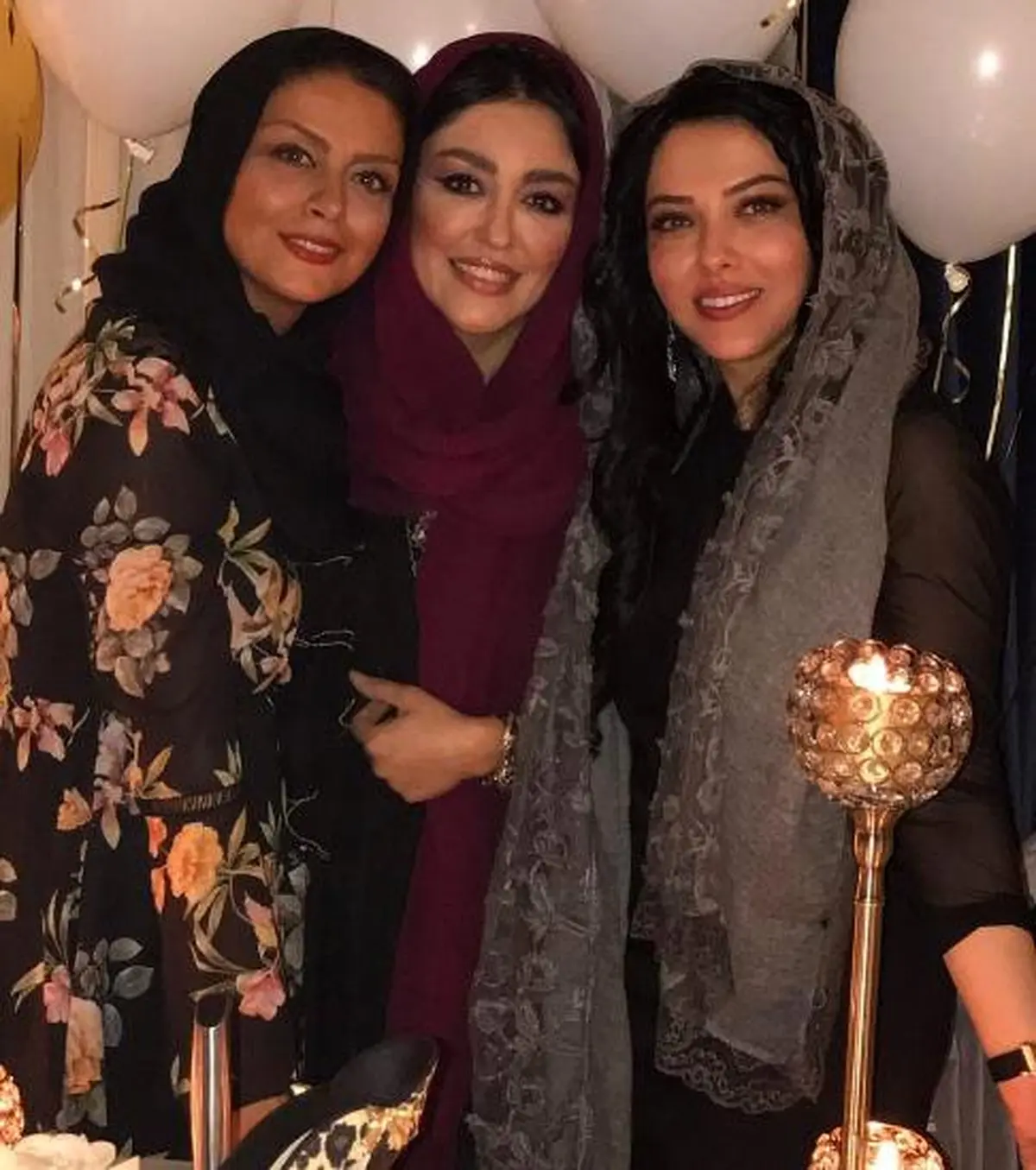 جشن تولد 34 سالگی لیلا اوتادی با حضور شقایق فراهانی و شبنم فرشادجو! عکس