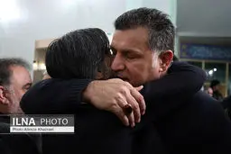 عکس / علی دایی در مراسم ختم پدر فوتبالیست مشهور