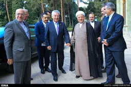 دیدار رییس جمهوری اتریش با هاشمی رفسنجانی/تصاویر