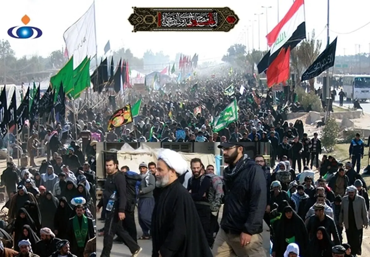 چهره‌های حاضر در پیاده‌روی اربعین امسال+تصاویر