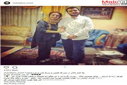 تیپ و ظاهر ماندانا سوری و خواهرزاده اش/ عکس