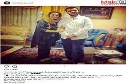 تیپ و ظاهر ماندانا سوری و خواهرزاده اش/ عکس