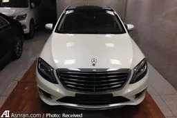 بنز 2 میلیارد تومانی در تهران/عکس