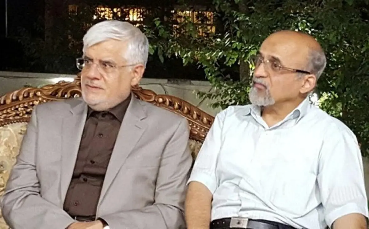 دیدار عارف با محسن میردامادی/عکس