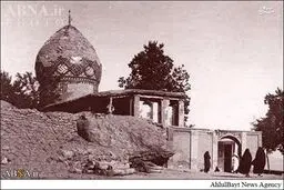 حرم امامزاده صالح، یک قرن پیش/ عکس