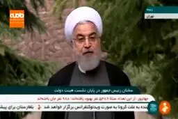 روحانی: روند رشد اقتصادی کشور مثبت بوده است + ویدئو
